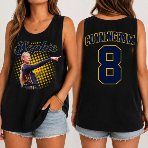 Sophie Cunningham Spicy 8 Funny Basketball 2 side Tank Top #V