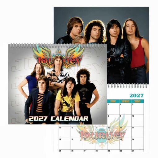 [FREESHIP US] Calendar 2027 Jou.rney Band