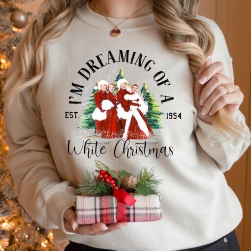 Vintage White Christmas Shirt