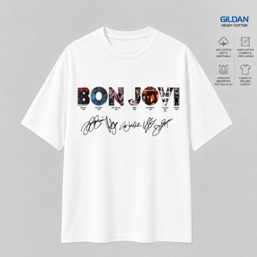 Bon Jovi Rock Band Shirt