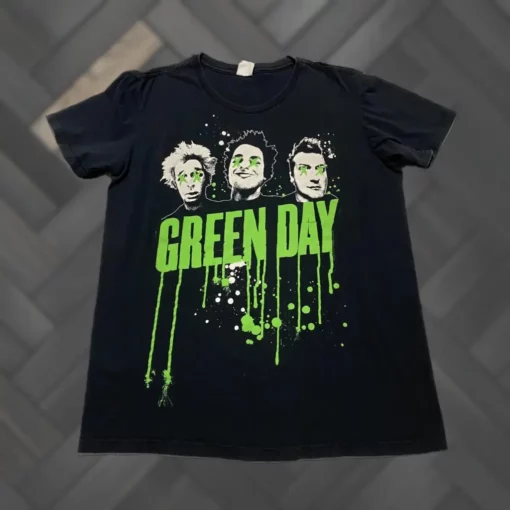 Green Day Rock Band Shirt