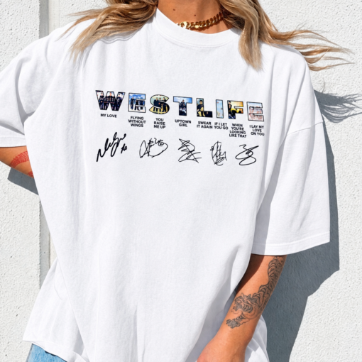 [FREESHIP US] West.life T-Shirt