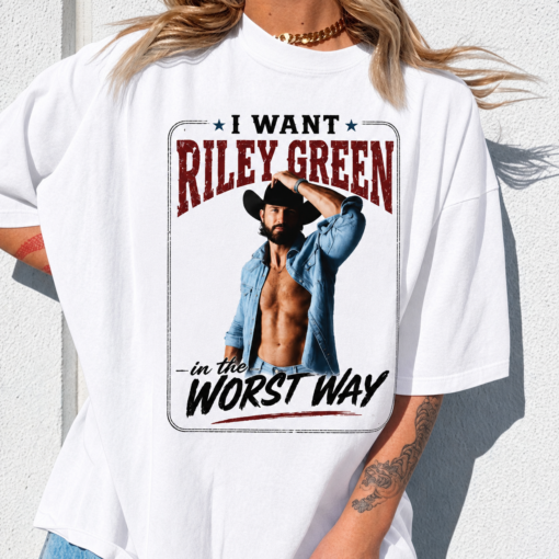 [FREESHIP US] Riley Green Shirt, Riley Vintage Country Music Tee