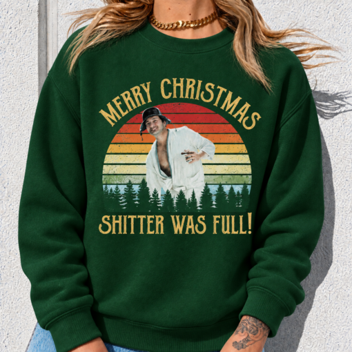 [FREESHIP US] Shitters Full T Shirt Funny Christmas Shirt