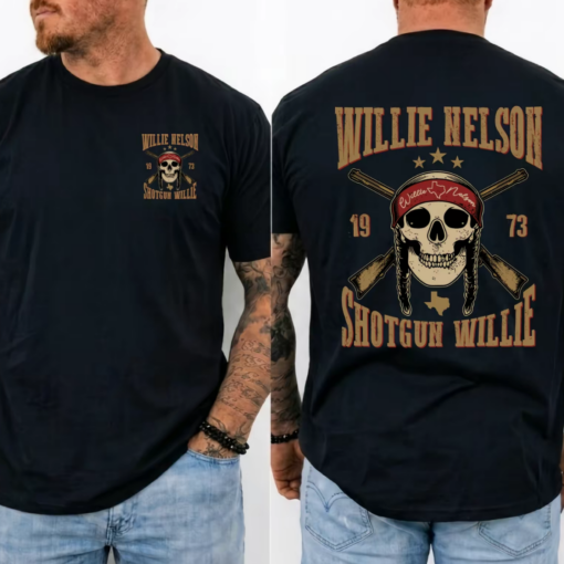Willie Nelson Shotgun Willie shirt