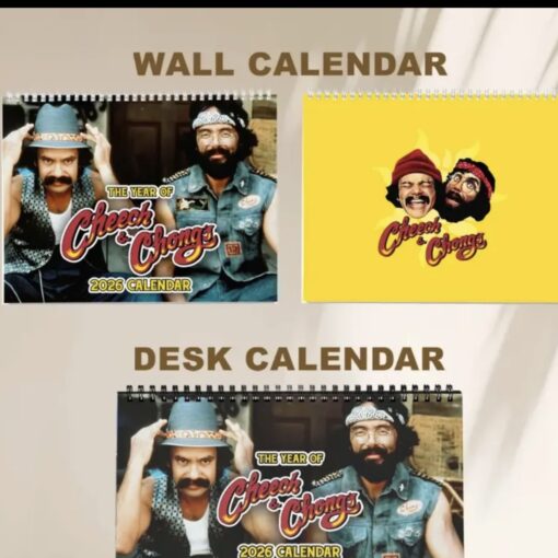 [ Freeship US ] Cheech and Chong Calendar 2027