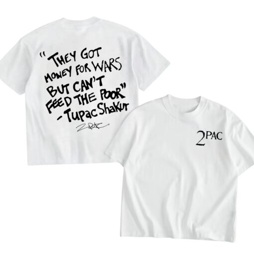 Tupac Shirt Rap Tee 90s