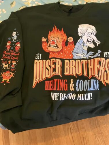 Retro Miser Brothers Vintage Christmas Shirt photo review