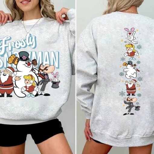 Christmas Frosty The Snowman shirt, Vintage Christmas Hoodie