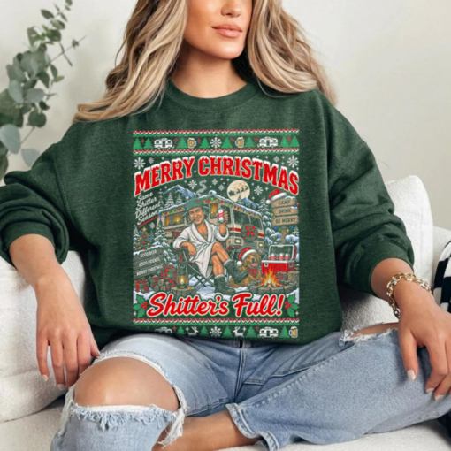 Shitters Full Shirt Funny Christmas Shirt for Men Women