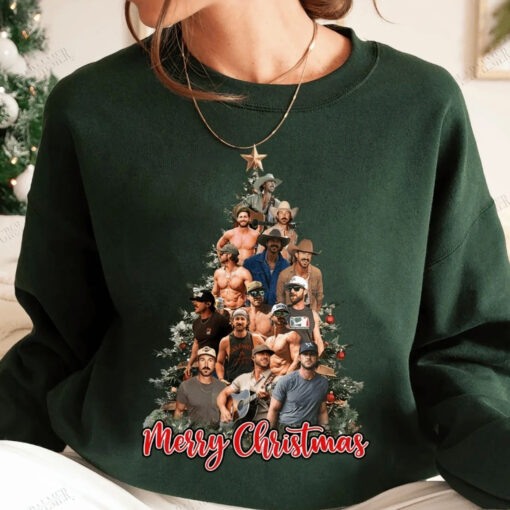 Riley Green Christmas Tree Shirt