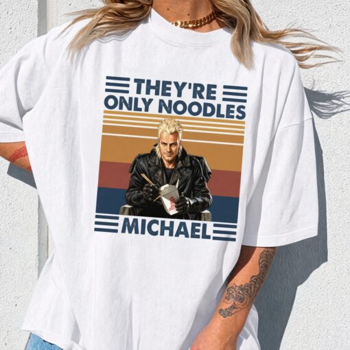 [FREESHIP US] The Lost Boys Kiefer Sutherland, They're Only Noodles Michael Vintage Unisex T shirt