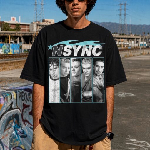 [FREESHIP US] NSYNC Shirt 90s Boy Band