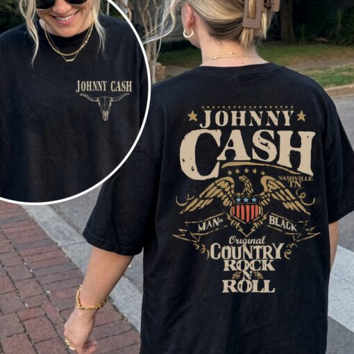 [FREESHIP US] Johnny Cash Shirt, Country Rock And Roll