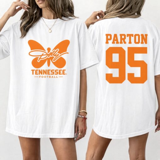 [FREESHIP US] Tennessee Football Dolly Shirt, Parton 95 Football Tribute T-Shirt, Country Music Tee
