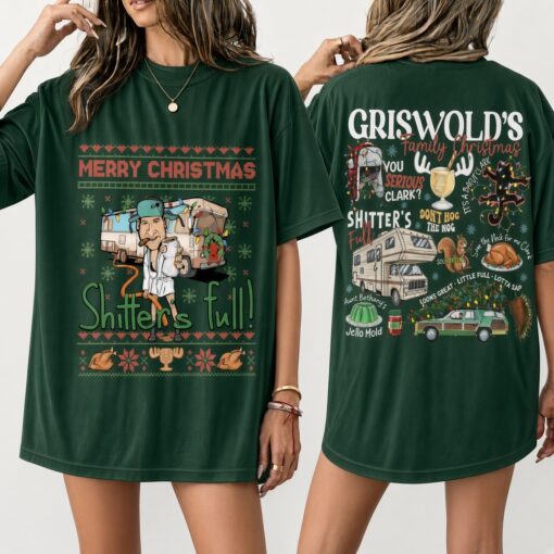 Merry Christmas Shitter's Full 2 Side Shirt