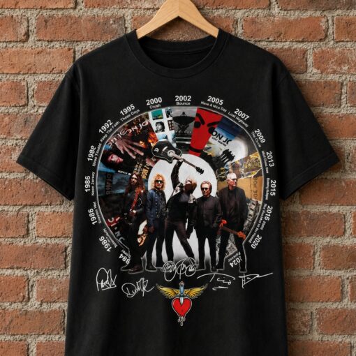 Bon Jovi Rock Band Shirt, Bon Jovi Forever Tour
