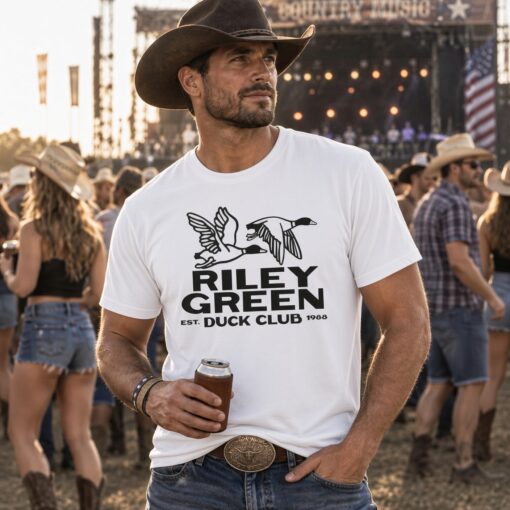 Riley Green Duck Man Club Shirt