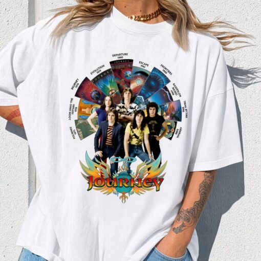 [FREESHIP US] Jour.ney Band Fan Shirt