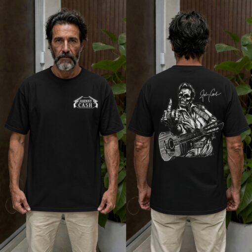 [FREESHIP US] Johnny Cash Shirt, Vintage Outlaw Country Music Singer Shirt