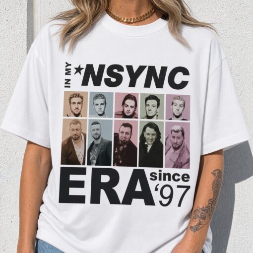 [FREESHIP US] NSYNC Boy Band Unisex T-Shirt, 90s Pop Band Shirt,