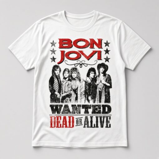 Bon Jovi Rock Band Shirt