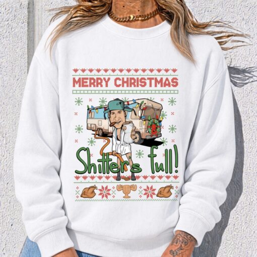 [FREESHIP US] Shitters Full T Shirt Funny Christmas Shirt
