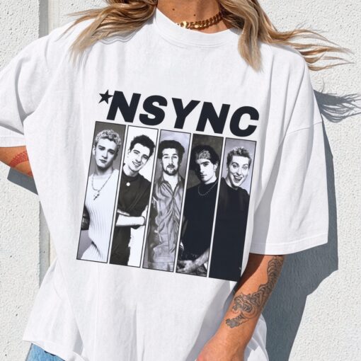 [FREESHIP US] NSYNC Shirt 90s Boy Band