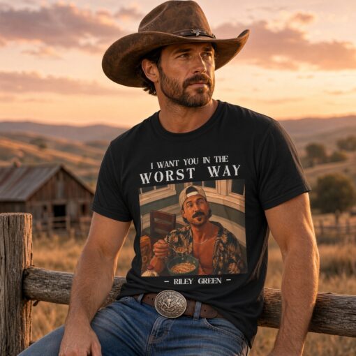 Riley Green Music T-Shirt: Worst way