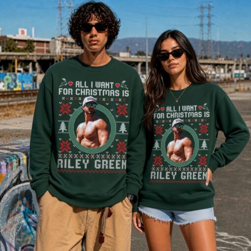 Riley Green Music T-Shirt: Christmas shirt