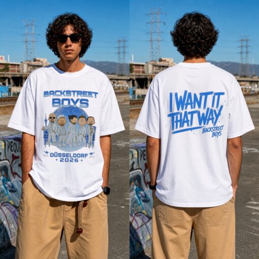 [FREESHIP US] I Want It That Way Back Print - Backstreet Boys Millennium Shirt Vegas Trip 2026 Las Vegas Concert