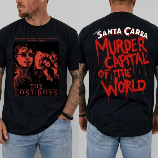 [FREESHIP US] Lost Boys Shirt, Vintage Distressed Graphic Tee Inspired by 80s Horror