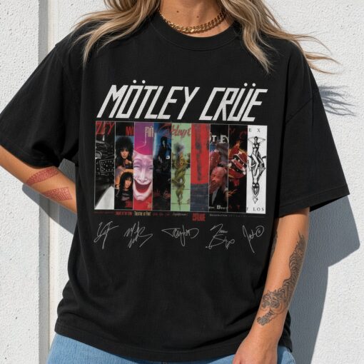 [FREESHIP US]  Motley Crue Band T- Shirt