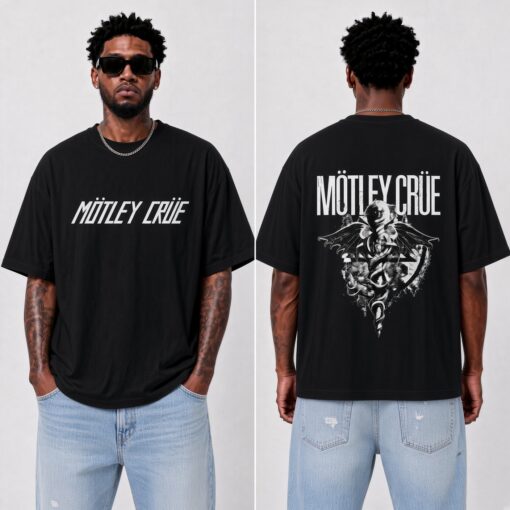 [FREESHIP US]  Motley Crue Classic Dr. Feelgood Black Adult T-Shirt