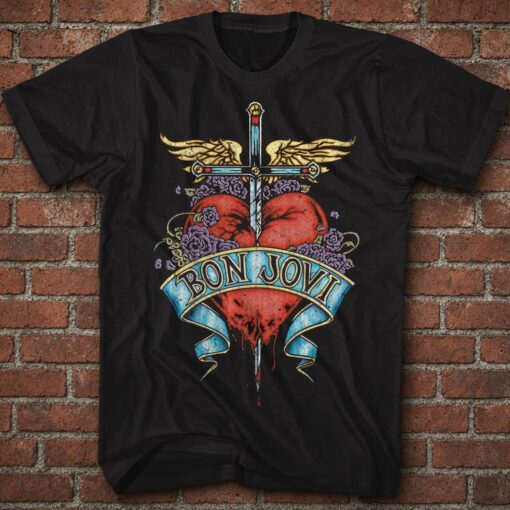 Bon Jovi Rock Band Shirt
