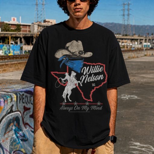 Willie Nelson Alway on my mind shirt