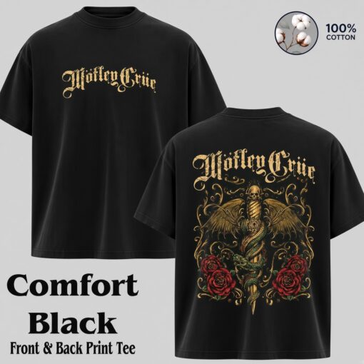 [FREESHIP US]  Motley Crue Band T- Shirt