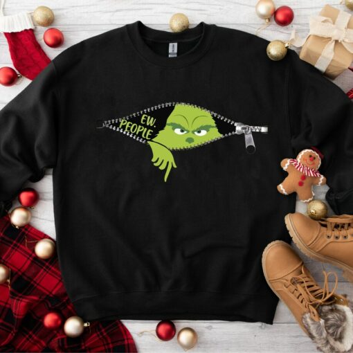 Grinch Eww People Christmas Shirt, Grinch Sweatshirt