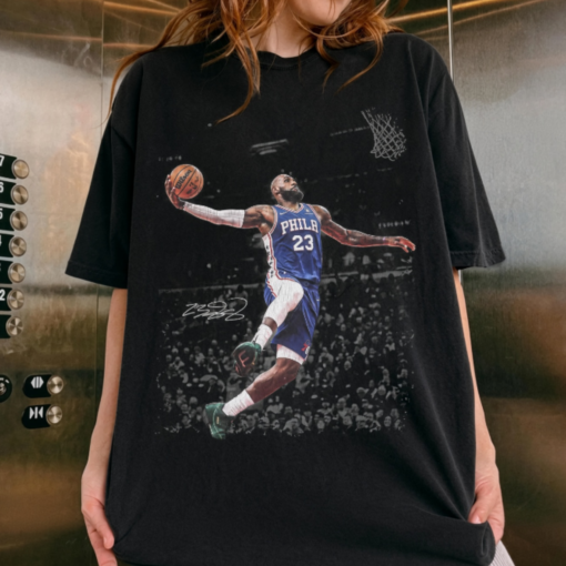 lebron james sixers shirt