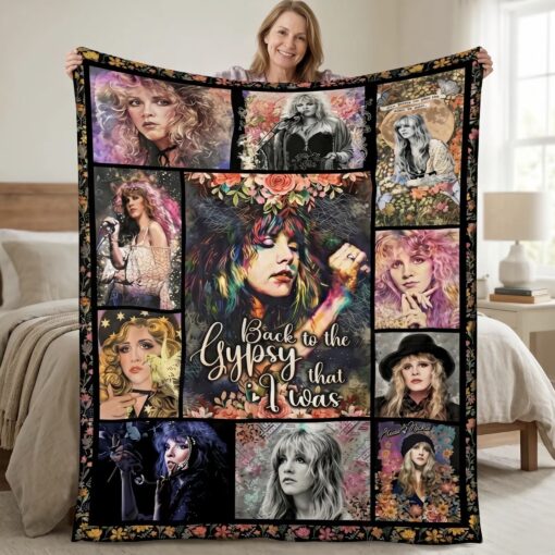 Stevie Nicks Flannel Blanket (US 7-9 Days - Worldwide 10-30 Days)
