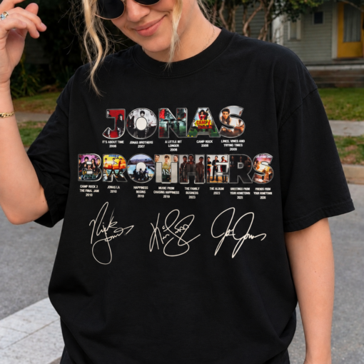 Jonas Brothers Inspired Concert Tee, JB Fan Shirt