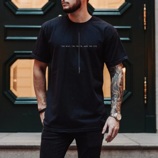 John 14 6 Shirt, Yeshua Shirt, Jesus is King Merch, The Way the Truth the Life, Jesus Shirt