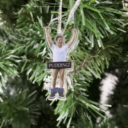 Pudding Dean Winchester Funny Ornament