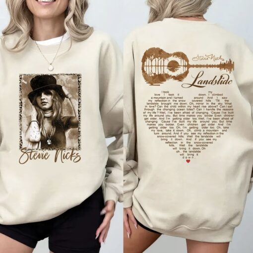 Retro Stevie Nicks Landslide Shirt, Vintage Style