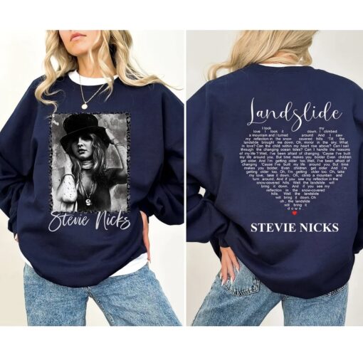 Retro Stevie Nicks Landslide Shirt, Vintage Style