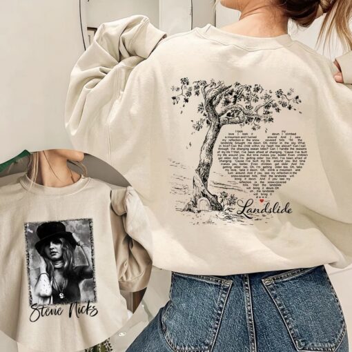Retro Stevie Nicks Landslide Shirt, Vintage Style
