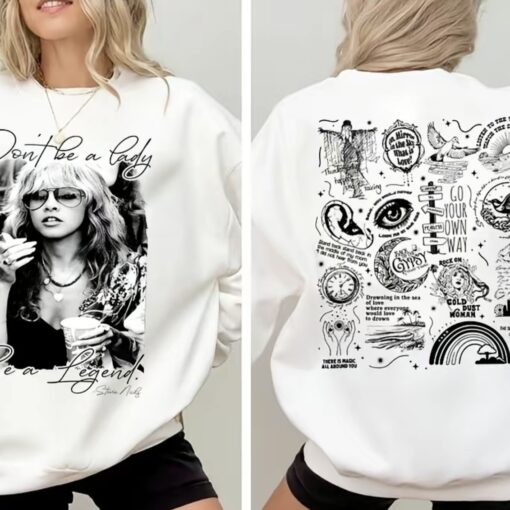 Don't be a lady be a legend , Stevie shirt, retro, concert shirt