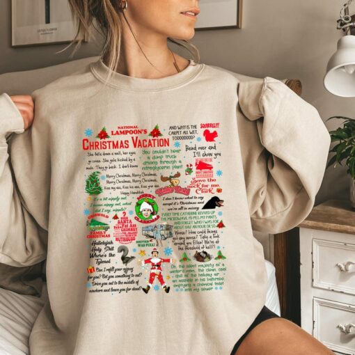 Christmas Vacation Sweatshirt, National Lampoon Quote Tee, Griswold Family Gift