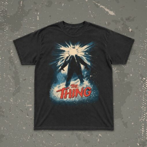 The Thing 1982 Movie Vintage Horror Sci-fi Unisex T-Shirt