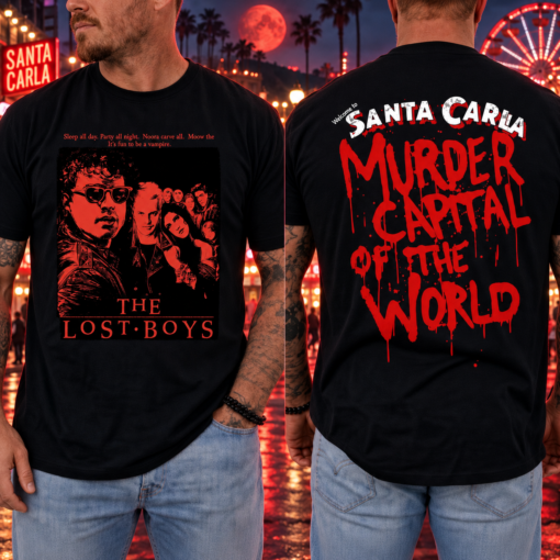 Vintage The Lost Boys Shirt, Vintage Distressed Graphic Tee